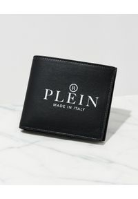 Philipp Plein - PHILIPP PLEIN - Czarny portfel z logo Iconic. Kolor: czarny