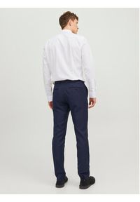 Jack & Jones - Jack&Jones Koszula 12187222 Biały Slim Fit. Kolor: biały. Materiał: bawełna, syntetyk