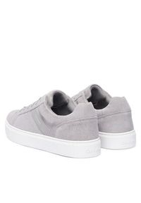 Calvin Klein Sneakersy Classic Cups Laceup Tape Su HM0HM02200 Szary. Kolor: szary. Materiał: zamsz, skóra #3