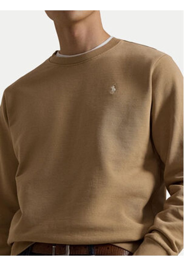 Polo Ralph Lauren Bluza 710916689038 Beżowy Regular Fit. Typ kołnierza: polo. Kolor: beżowy. Materiał: bawełna