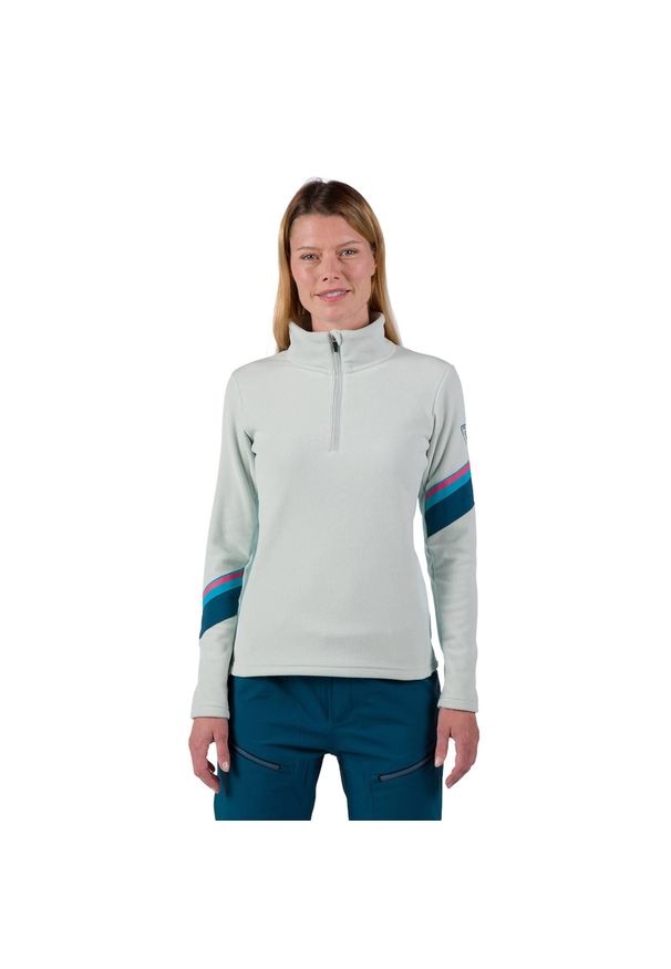 Bluza damska Rossignol Strawpile Fleece Hz. Kolor: zielony. Sezon: zima. Sport: narciarstwo