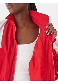 Adidas - adidas Bluza Blocked Washed KD8788 Czerwony Oversize. Kolor: czerwony. Materiał: syntetyk #5