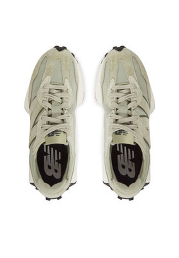 New Balance Sneakersy U327SWC Khaki. Kolor: brązowy. Materiał: skóra, zamsz