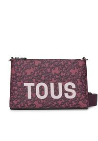 Tous - TOUS Torebka Kaos Mini Evolution 395910254 Bordowy. Kolor: czerwony. Materiał: skórzane #4