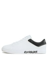 Armani Exchange Sneakersy XUX145 XV598 K488 Biały. Kolor: biały. Materiał: skóra #6