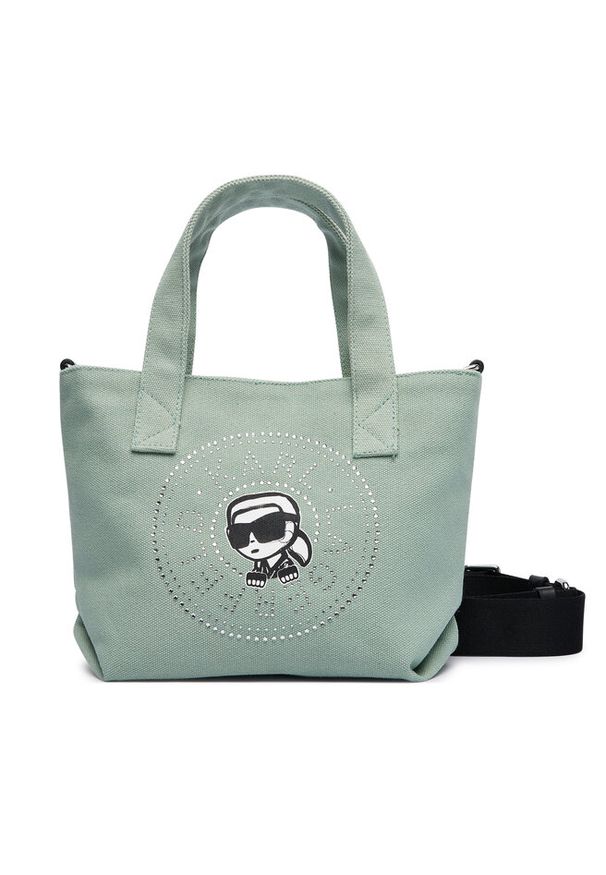 Karl Lagerfeld - Torebka KARL LAGERFELD. Kolor: zielony