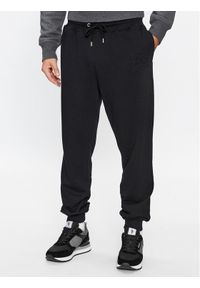 GANT - Gant Spodnie dresowe Reg Tonal Shield Pants 2039023 Czarny Regular Fit. Kolor: czarny. Materiał: dresówka, bawełna #1