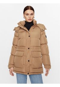 MICHAEL Michael Kors Kurtka zimowa 77C6180M42 Brązowy Regular Fit. Kolor: brązowy. Materiał: syntetyk. Sezon: zima #1