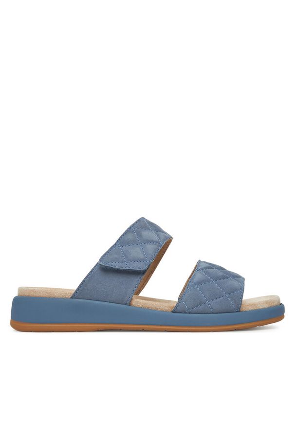 Klapki Caprice. Kolor: niebieski