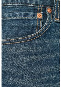 Levi's® - Levi's Szorty jeansowe męskie kolor granatowy. Okazja: na spotkanie biznesowe, na co dzień. Kolor: niebieski. Materiał: jeans. Styl: casual, biznesowy