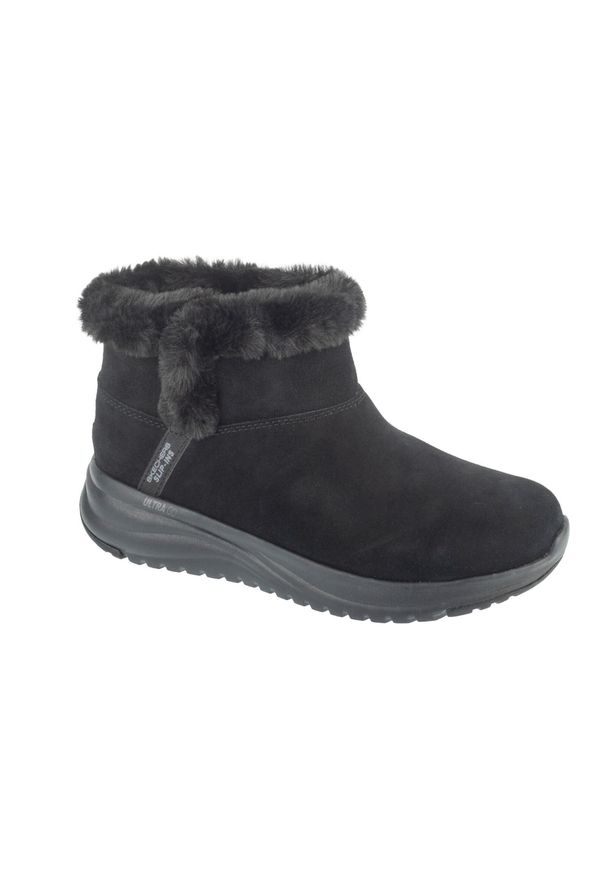 skechers - Buty zimowe damskie, Slip-Ins: On-The-Go Stellar - Daphne. Kolor: czarny. Sezon: zima