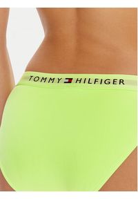 TOMMY HILFIGER - Tommy Hilfiger Dół od bikini UW0UW04120 Zielony. Kolor: zielony. Materiał: syntetyk #3