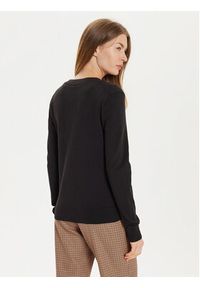 TOMMY HILFIGER - Tommy Hilfiger Sweter WW0WW44984 Czarny Regular Fit. Kolor: czarny. Materiał: syntetyk