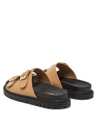 MEXX Klapki EO-MX/021C-HY Beżowy. Kolor: beżowy. Materiał: skóra #6