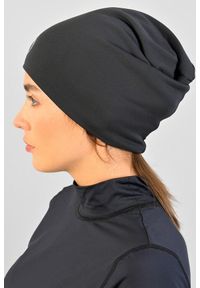 NESSI SPORTSWEAR - Czapka termoaktywna do biegania Unisex Nessi Sportswear. Kolor: czarny. Styl: sportowy