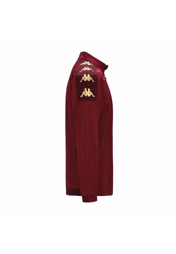 Dziecięca bluza dresowa Kappa Gassolo. Kolor: wielokolorowy, czerwony. Materiał: dresówka. Sport: piłka nożna, fitness