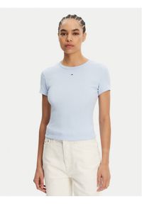 Tommy Jeans Komplet 2 t-shirtów DW0DW21430 Kolorowy Slim Fit. Materiał: bawełna. Wzór: kolorowy