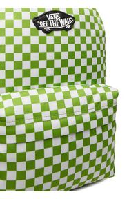 Vans Plecak Old Skool Grom VN000J3KFPB1. Kolor: zielony. Materiał: materiał #5