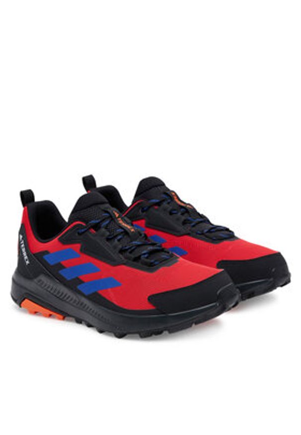 Adidas - adidas Trekkingi Terrex Anylander JI1313 Czerwony. Kolor: czerwony. Materiał: materiał. Model: Adidas Terrex. Sport: turystyka piesza