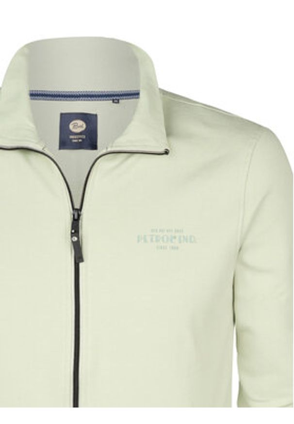 Petrol Industries Bluza M-1050-SWC303 Zielony Regular Fit. Kolor: zielony. Materiał: bawełna