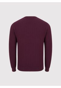 Pako Lorente - PAKO LORENTE – Męski sweter w kolorze burgundowym. Kolor: czerwony. Materiał: bawełna. Sezon: jesień