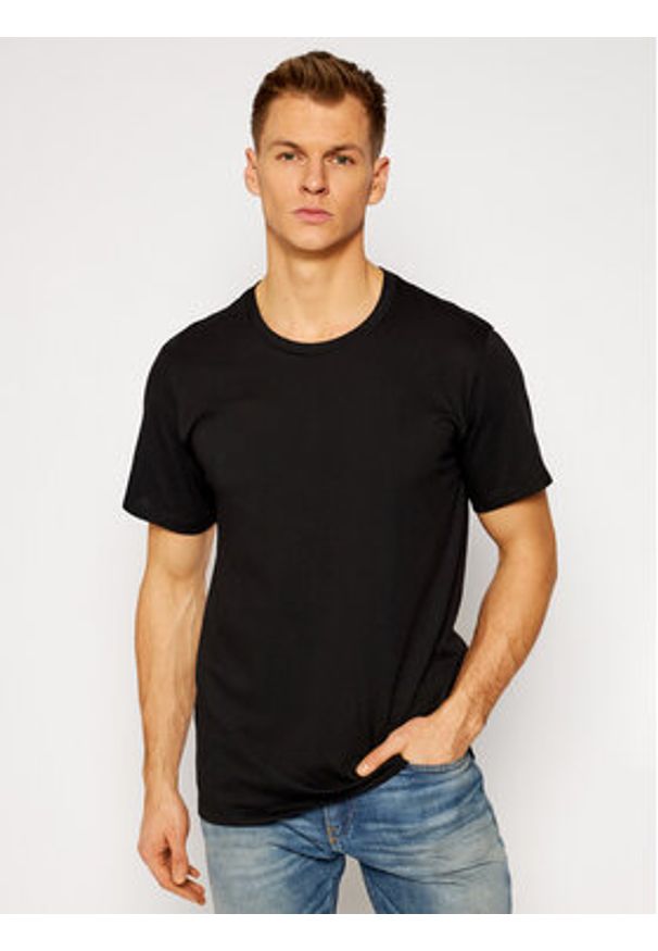 Calvin Klein Underwear Komplet t-shirtów 000NB4011E Czarny Classic Fit. Kolor: czarny. Materiał: bawełna