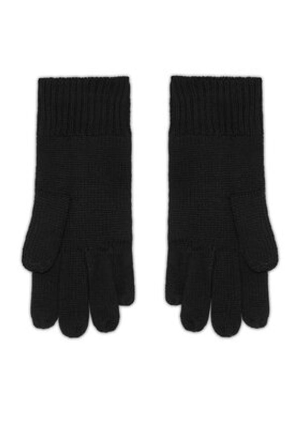 Patrizia Pepe Rękawiczki Damskie 2F0108/K9O3A-K103 Czarny. Kolor: czarny. Materiał: wełna