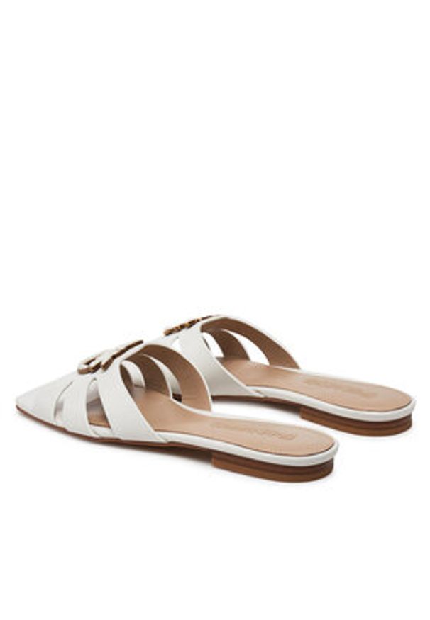 Pinko - PINKO Klapki Marli 09 SD0313P003 Biały. Kolor: biały. Materiał: skóra