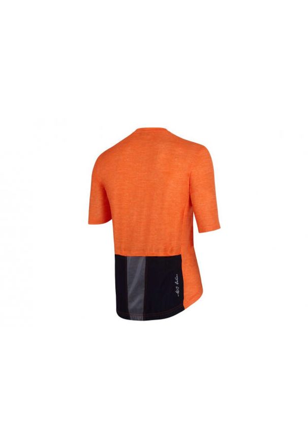 MB WEAR - Jersey Mb Wear Gravel AllDay. Kolor: pomarańczowy. Materiał: jersey. Sport: kolarstwo