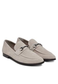 Aldo Półbuty Traveller 14006955 Szary. Kolor: szary. Materiał: skóra