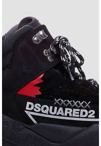 DSQUARED2 Czarne buty Free, Rozmiar 45. Wysokość cholewki: za kostkę. Kolor: czarny #5