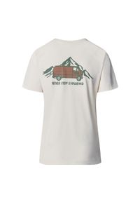 The North Face Koszulka Outdoor Graphic Nf0A8C22Qli. Kolor: beżowy. Sport: outdoor