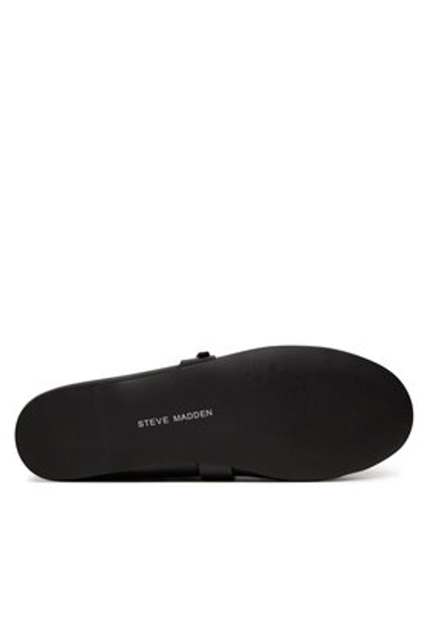 Steve Madden Baleriny Rejoice SM11003565 Czarny. Kolor: czarny. Materiał: skóra
