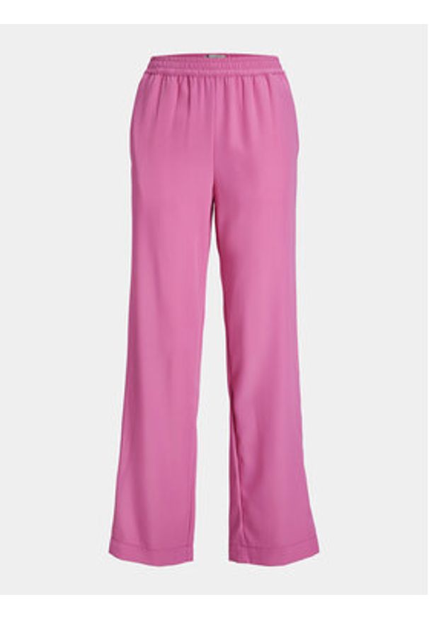 JJXX Spodnie materiałowe Poppy 12200751 Różowy Classic Fit. Kolor: różowy. Materiał: syntetyk