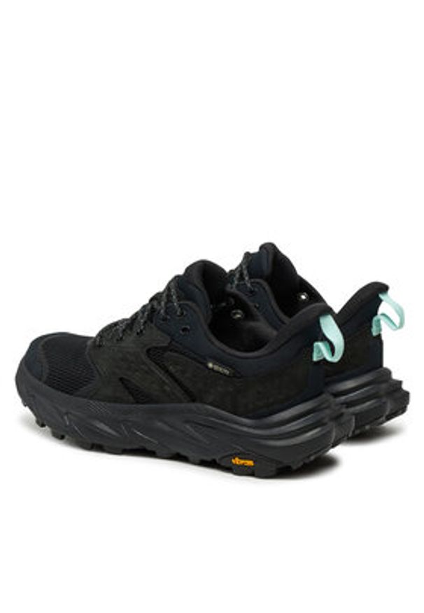 HOKA - Hoka Trekkingi Anacapa 2 Low GTX GORE-TEX 1142830 Czarny. Kolor: czarny. Materiał: materiał
