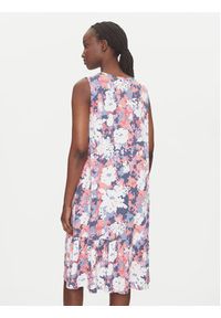 Olsen Sukienka codzienna 13002036 Kolorowy Regular Fit. Okazja: na co dzień. Materiał: bawełna. Wzór: kolorowy. Typ sukienki: proste. Styl: casual #3