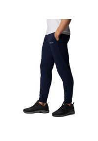columbia - Spodnie męskie Columbia M CSC Logo Fleece Jogger II. Okazja: do pracy, na spacer, na co dzień. Kolor: niebieski. Styl: casual #2