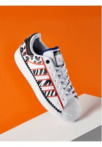 Adidas - adidas Sneakersy RICH MNISI Superstar Ot Tech W GW0523 Biały. Kolor: biały. Materiał: skóra
