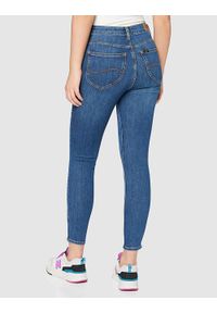 Lee - LEE SCARLETT HIGH DAMSKIE SPODNIE JEANSOWE ZIP MID FOSTER L31BMHBI