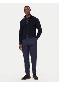PAUL & SHARK - Paul&Shark Kardigan 15311275 Granatowy Regular Fit. Kolor: niebieski. Materiał: syntetyk #5