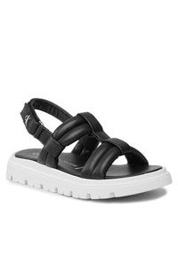 Calvin Klein Jeans Sandały Sandal V4A2-80514-1614 Czarny. Kolor: czarny. Materiał: skóra