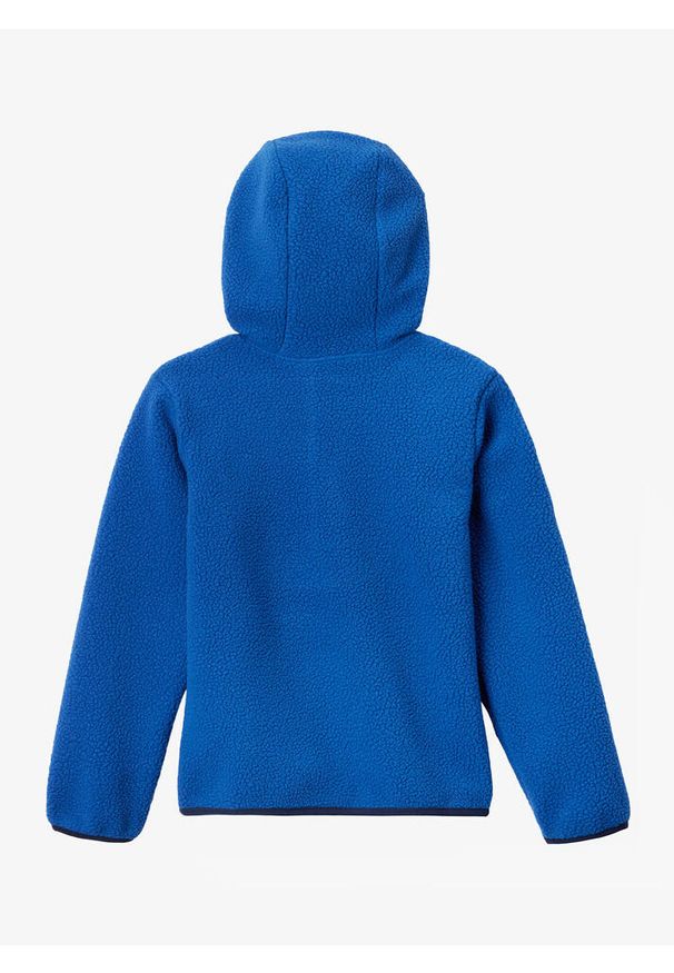 columbia - Bluza z kapturem dziecięca Columbia Helvetia Hoodie. Typ kołnierza: kaptur. Kolor: niebieski. Sport: turystyka piesza
