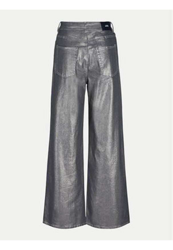 JJXX Jeansy Tokyo 12264457 Srebrny Wide Leg. Kolor: srebrny