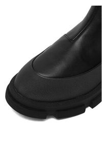 DeeZee Botki 13059-2-BLACK PU Czarny. Kolor: czarny. Materiał: materiał #6