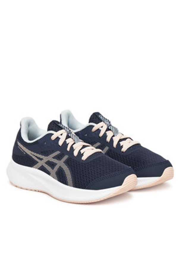 Asics Buty do biegania Patriot 13 Gs 1014A267 Granatowy. Kolor: niebieski. Materiał: mesh