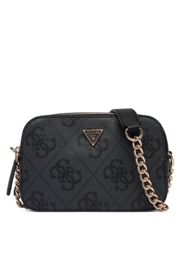 Guess Torebka Noelle II HWSO96 72140 Szary. Kolor: szary. Materiał: skórzane