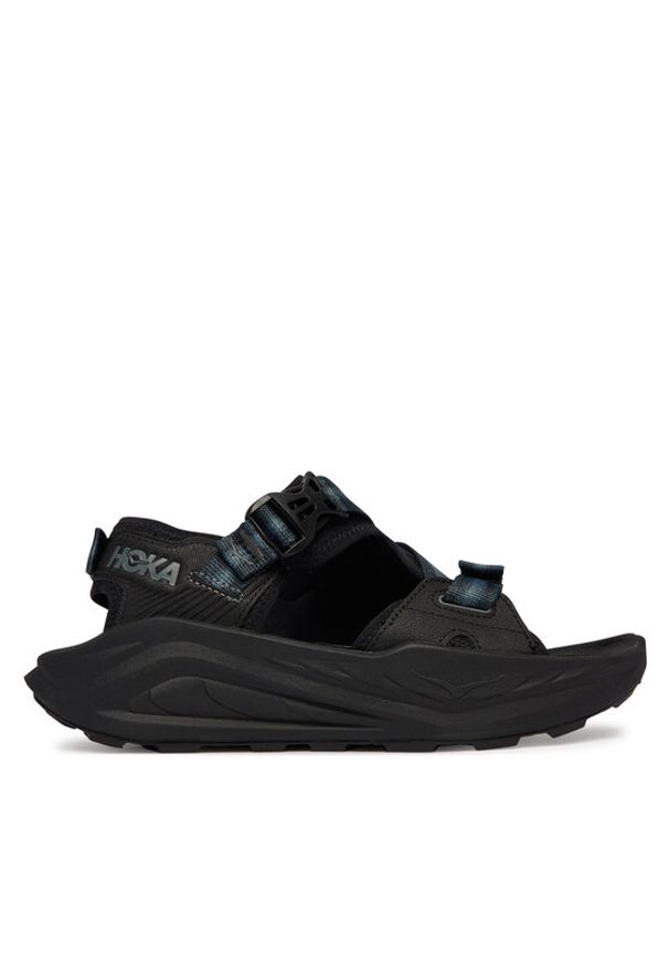 HOKA - Hoka Sandały Infini Hike TC 1162570 Czarny. Kolor: czarny. Materiał: materiał