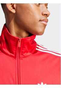 Adidas - adidas Bluza adicolor Classics IJ7060 Czerwony Loose Fit. Kolor: czerwony. Materiał: syntetyk #8