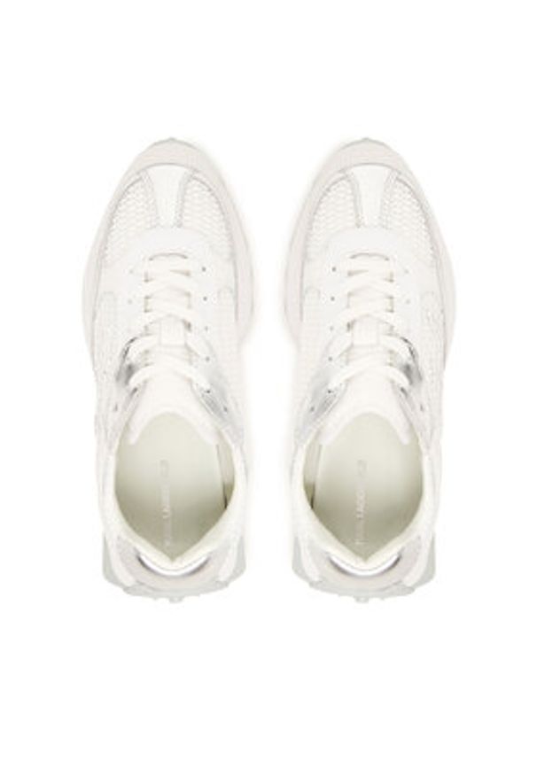 Karl Lagerfeld - KARL LAGERFELD Sneakersy Kore KL62926A Różowy. Kolor: różowy. Materiał: skóra