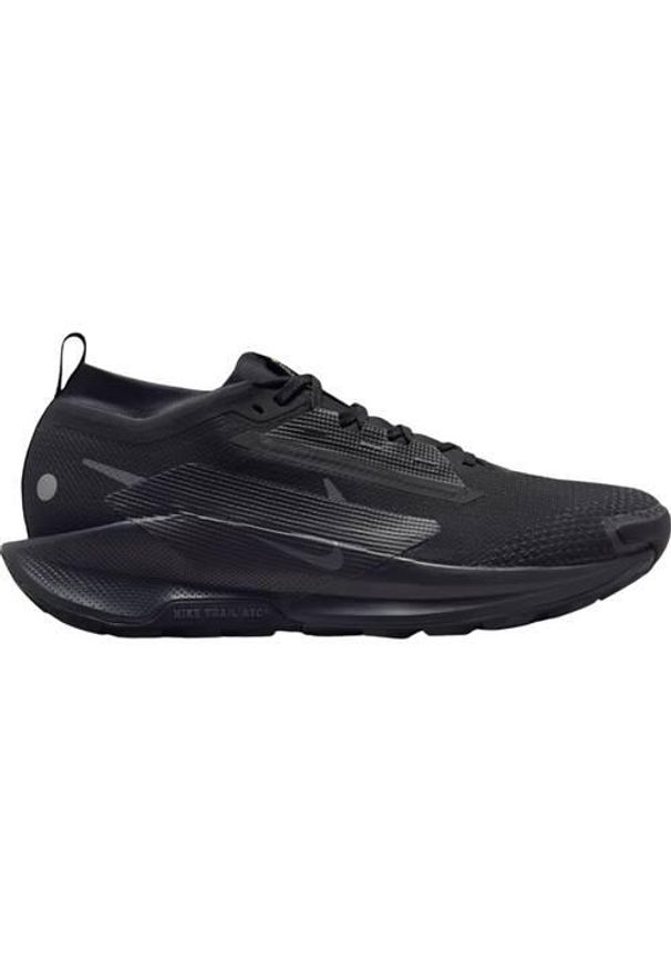 Buty do biegania męskie Nike Pegasus Trail 5 GTX. Zapięcie: sznurówki. Kolor: czarny. Materiał: syntetyk, tkanina, materiał. Szerokość cholewki: normalna. Technologia: Gore-Tex. Sport: bieganie